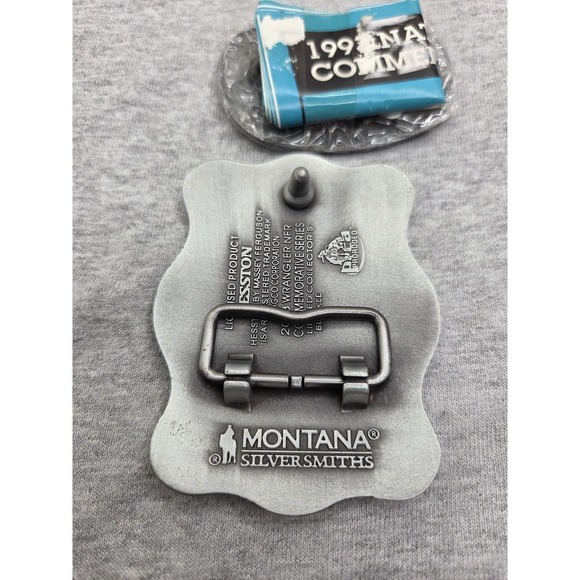 Lot of 2 Women\'s NFR Rodeo Belt Buckles Montana Silversmiths 2013 1993 Sealed main image 11